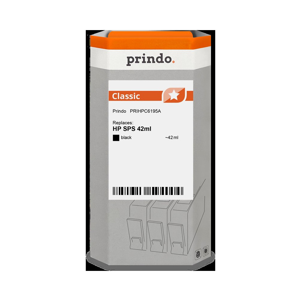 Prindo Classic nero Cartuccia d'inchiostro