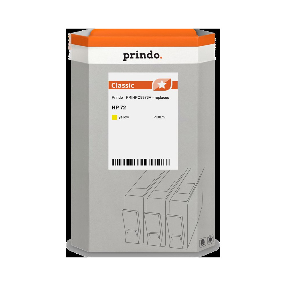 compatibile con HP 72 giallo  Prindo Classic giallo Cartuccia d'inchiostro