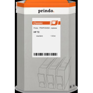 compatibile con HP 72 Nero (opaco)  Prindo Classic Nero (opaco) Cartuccia d'inchiostro