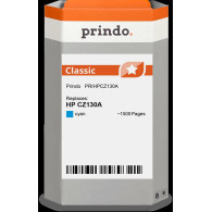 compatibile con HP 711 ciano  Prindo Classic ciano Cartuccia d'inchiostro