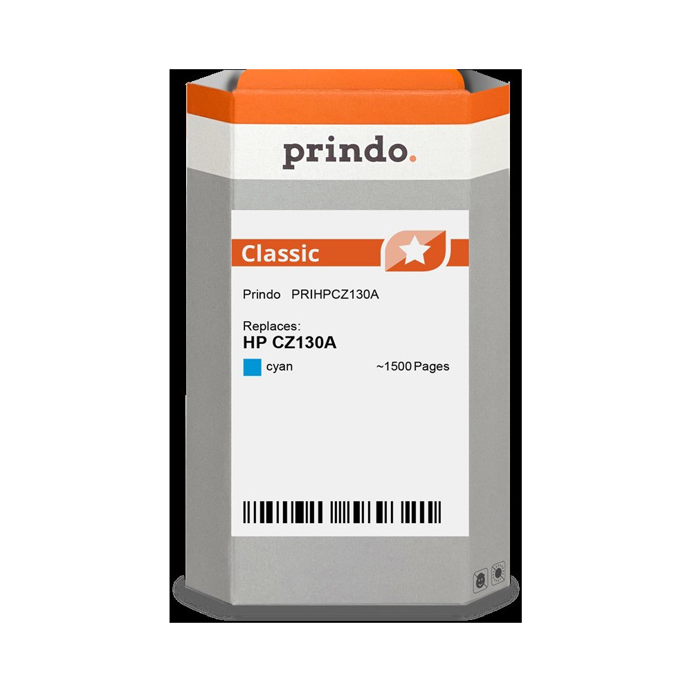 compatibile con HP 711 ciano  Prindo Classic ciano Cartuccia d'inchiostro
