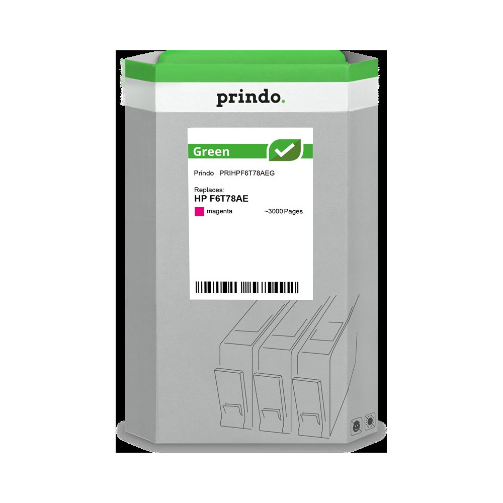 compatibile con HP 913A magenta  Prindo Green magenta Cartuccia d'inchiostro