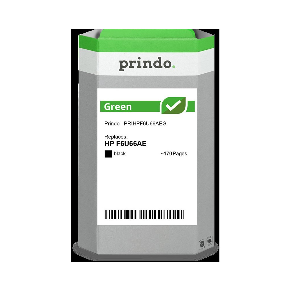 compatibile con HP 302 nero  Prindo Green nero Cartuccia d'inchiostro