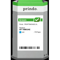 compatibile con HP 903 XL ciano  Prindo Green XL ciano Cartuccia d'inchiostro