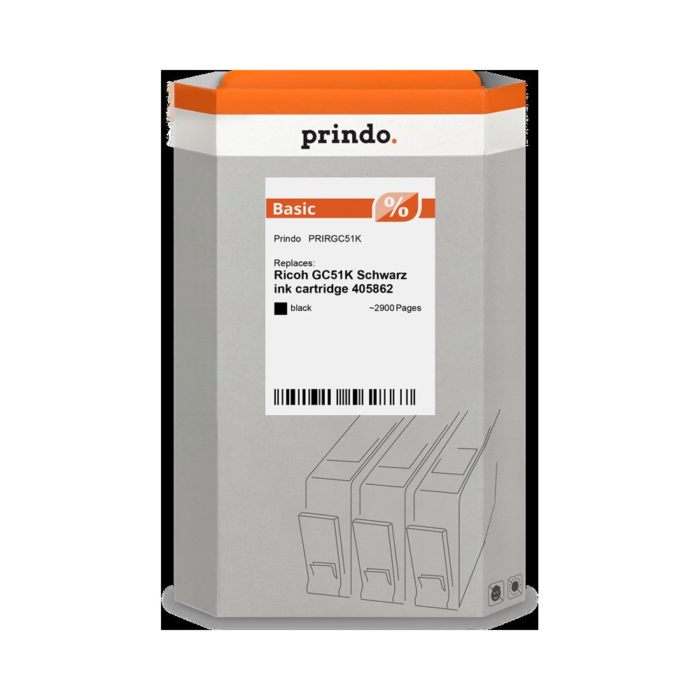 Prindo Classic nero Cartuccia d'inchiostro