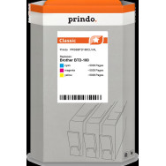 compatibile con Brother BTD-180  Prindo Classic Multipack ciano / magenta / giallo