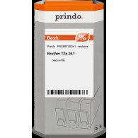 Prindo Basic Nastro Nero su bianco