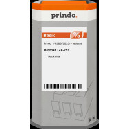 compatibile con Brother TZe-251  Prindo Basic Nastro Nero su bianco