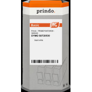 compatibile con DYMO 45013 Nastro standard D1 autoadesivo  Prindo Basic Nastro Nero su bianco