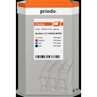 compatibile con Brother LC-1100  Prindo Classic Multipack nero / ciano / magenta / giallo