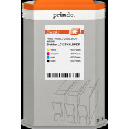 compatibile con Brother LC-123  Prindo Classic Multipack nero / ciano / magenta / giallo