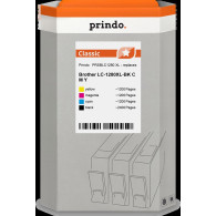 compatibile con Brother LC-1280XL  Prindo Classic XL Multipack nero / ciano / magenta / giallo