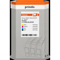 compatibile con Brother LC-129XL+LC-125XL  Prindo Classic XL Multipack nero / ciano / magenta / giallo