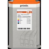 compatibile con Brother LC-223  Prindo Classic Multipack nero / ciano / magenta / giallo