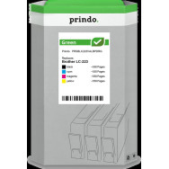 compatibile con Brother LC-223  Prindo Green Multipack nero / ciano / magenta / giallo
