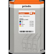 compatibile con Brother LC-421  Prindo Classic Multipack nero / ciano / magenta / giallo