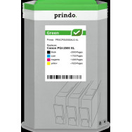 Prindo Green XL Multipack nero / ciano / magenta / giallo