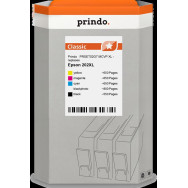 compatibile con Epson 202XL  Prindo Classic XL Multipack nero / Nero (Foto) / ciano / magenta / giallo