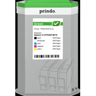 compatibile con Epson 202XL  Prindo Green XL Multipack nero / Nero (Foto) / ciano / magenta / giallo