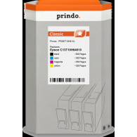 compatibile con Epson 604 XL  Prindo Classic XL Multipack nero / ciano / magenta / giallo