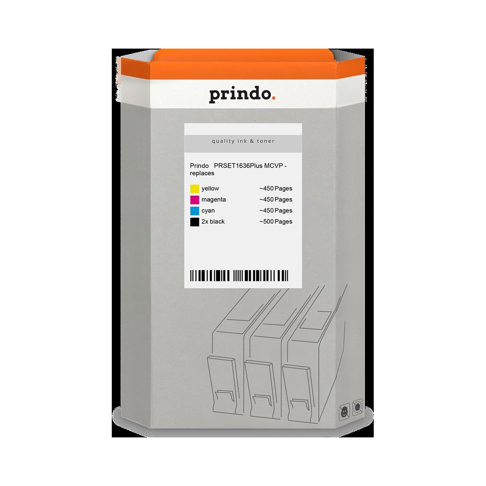 Prindo Basic Multipack nero / ciano / magenta / giallo