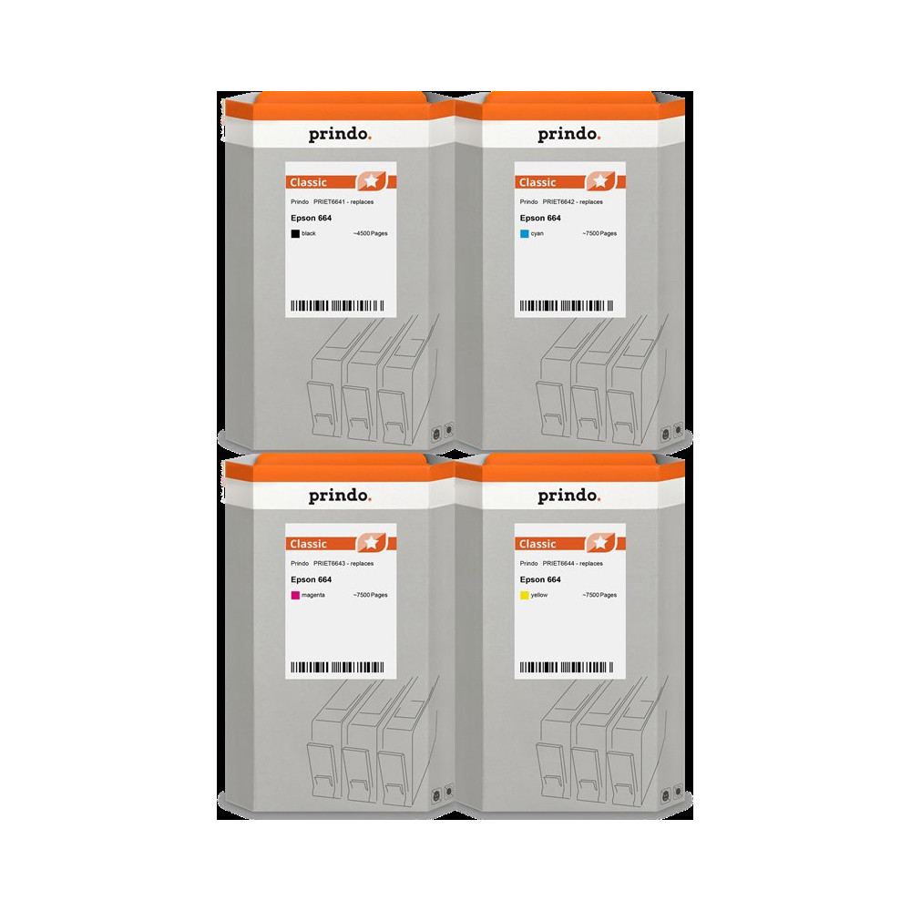 Prindo Classic Multipack nero / ciano / magenta / giallo