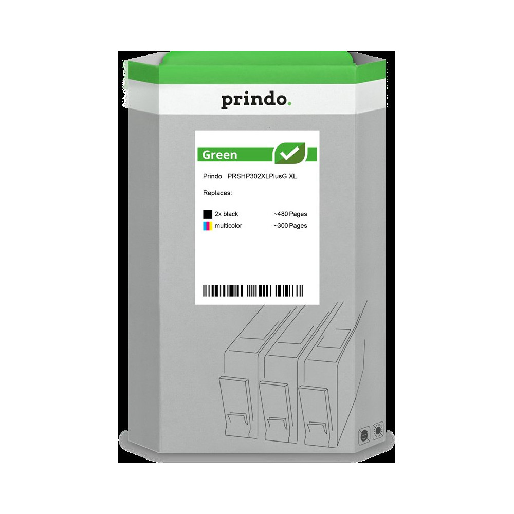 Prindo Green Multipack nero / differenti colori