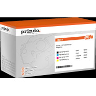 Prindo Basic Rainbow nero / ciano / magenta / giallo Value Pack