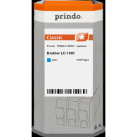 compatibile con Brother LC1000C ciano  Prindo Classic ciano Cartuccia d'inchiostro