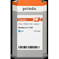 compatibile con Brother LC1100C ciano  Prindo Classic ciano Cartuccia d'inchiostro