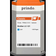 compatibile con Brother LC121C ciano  Prindo Classic ciano Cartuccia d'inchiostro