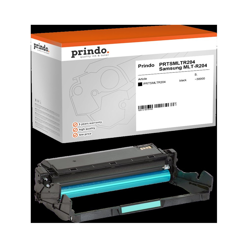 compatibile con Samsung MLT-R204  Prindo Classic Tamburo nero
