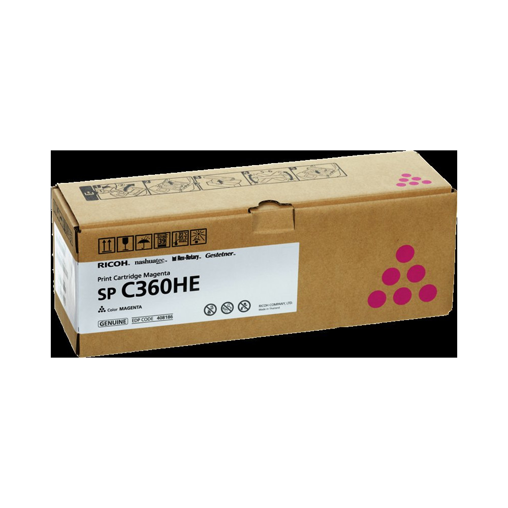 Ricoh SP C360HEM magenta toner (408186)