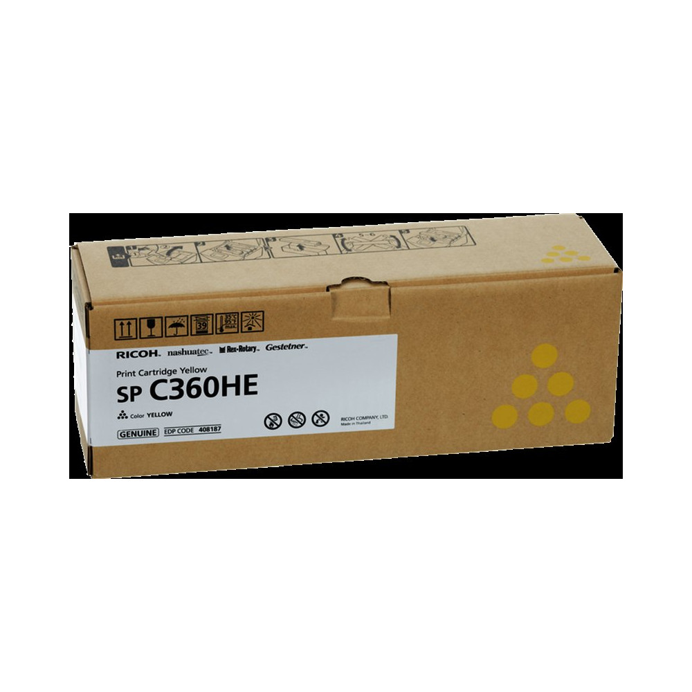 Ricoh SP C360HEY giallo toner (408187)
