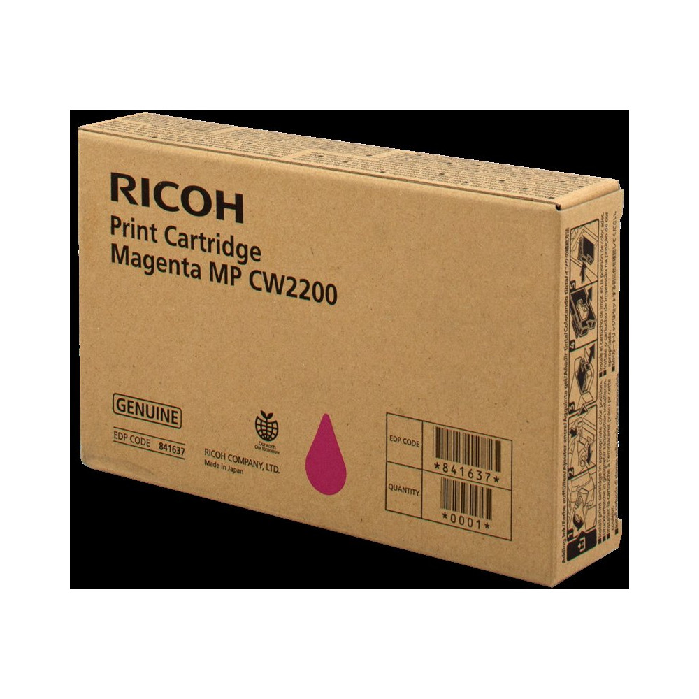 Ricoh MP CW2200M magenta Cartuccia d'inchiostro (841637)