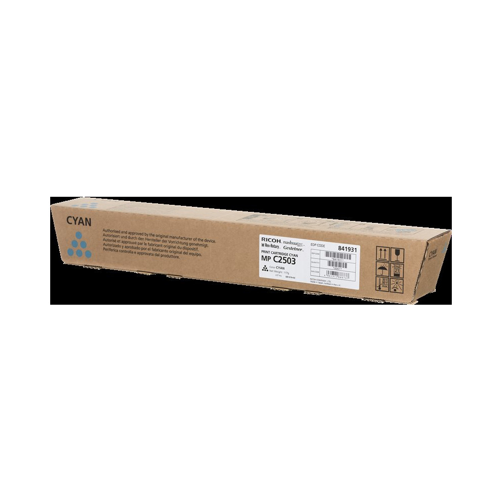 Ricoh MP C2503c ciano toner (841931)