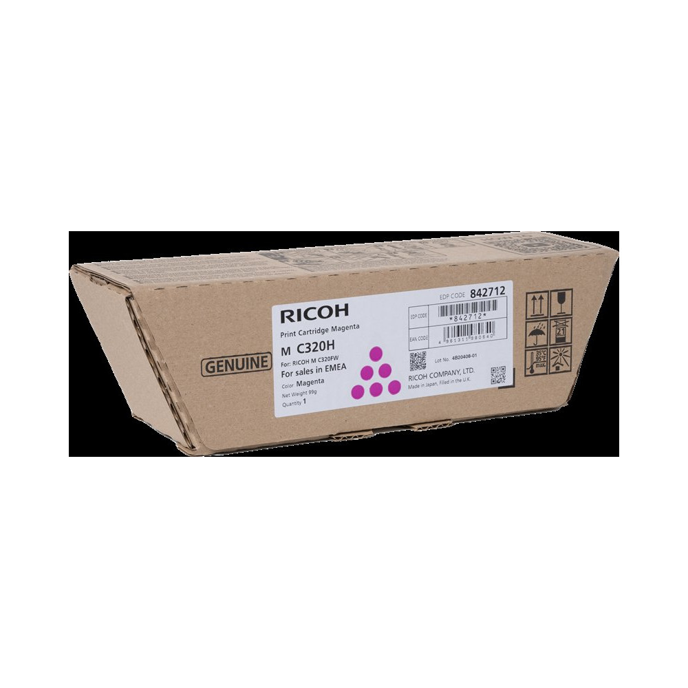 Ricoh M C320H magenta toner (842712)