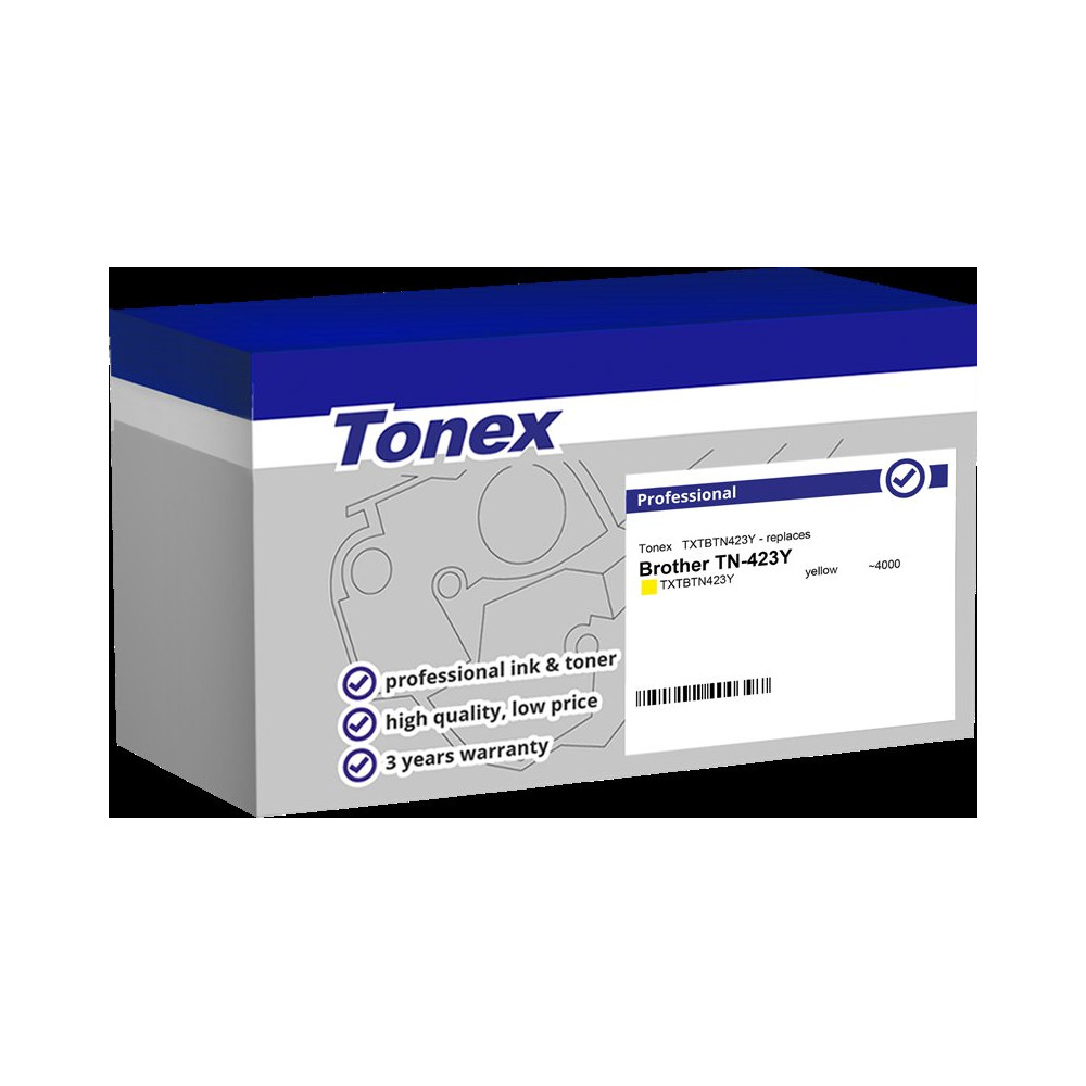 compatibile con Brother TN-423Y  Tonex TXTBTN423Y giallo toner ()