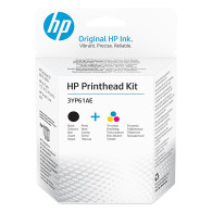 HP Kit testine di stampa originali GT 3YP61AE, nero/tricromia
