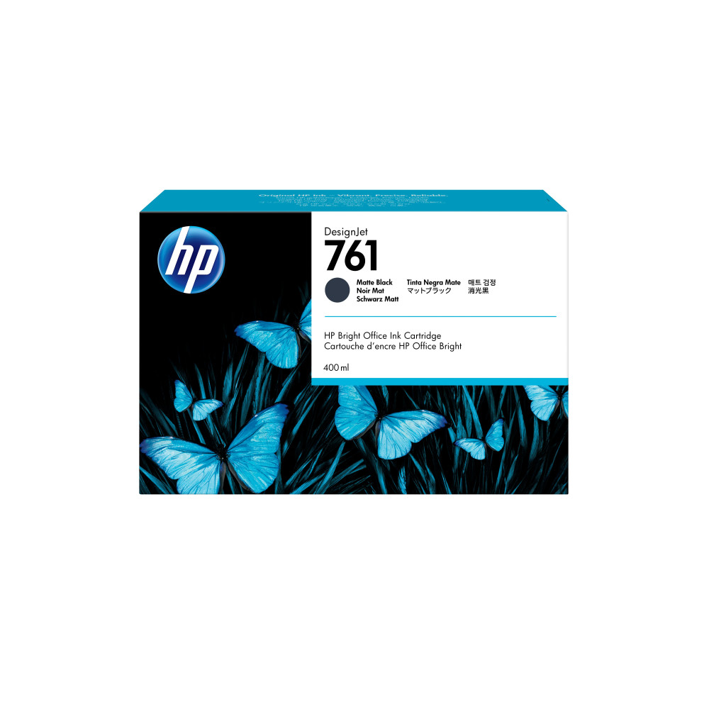 HP Cartuccia inchiostro nero opaco DesignJet 761, 400 ml