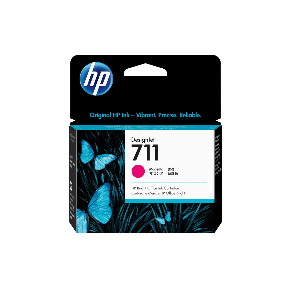 HP Cartuccia inchiostro magenta DesignJet 711, 29 ml