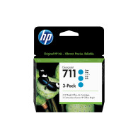 HP Confezione da 3 di cartucce inchiostro ciano DesignJet 711, 29 ml