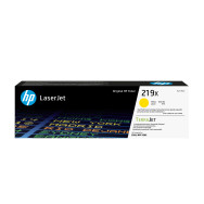 HP Cartuccia toner originale ad alta capacità LaserJet 219X giallo