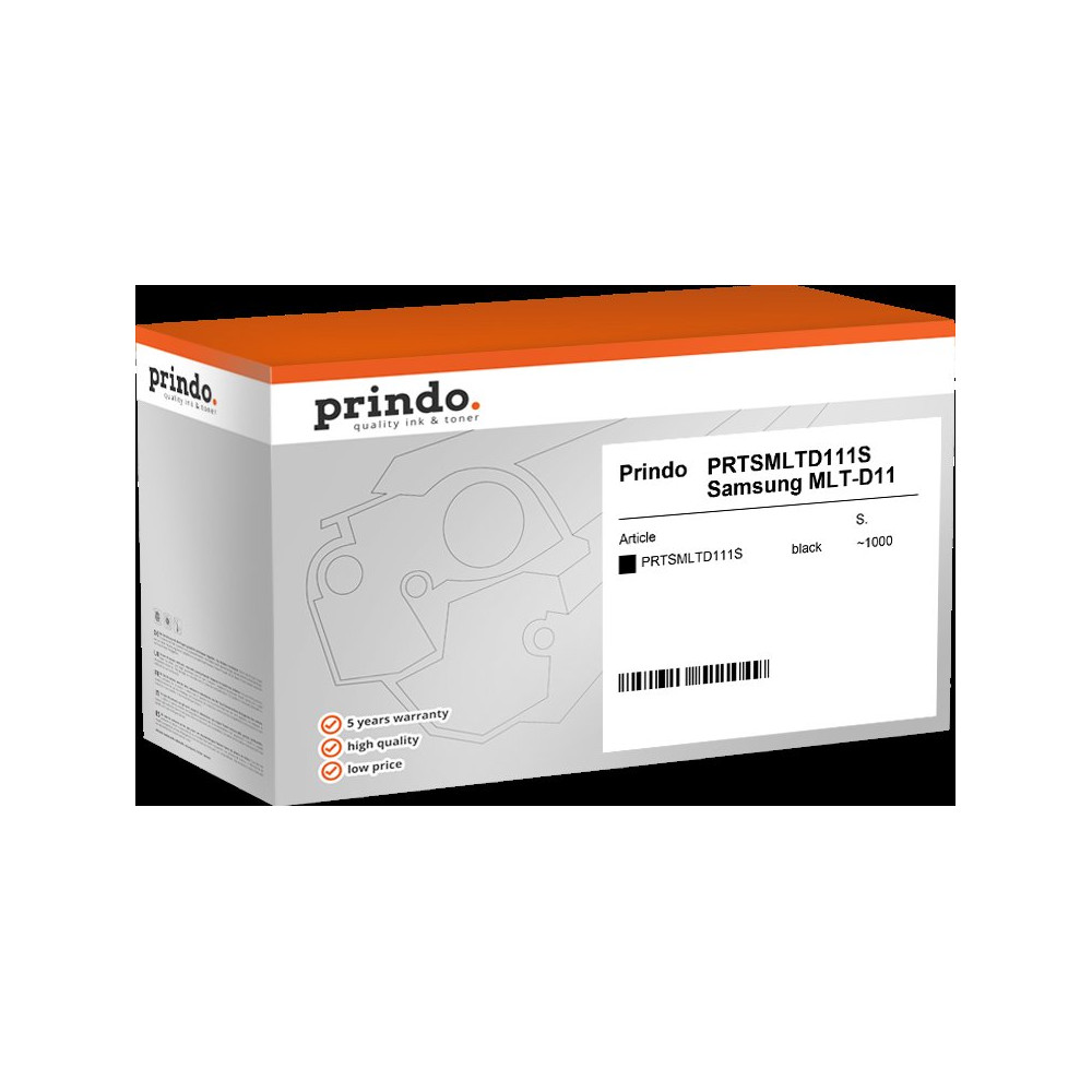 compatibile con Samsung MLT-D111S  Prindo Classic nero toner