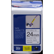 Brother TZe-FX251 Nastro Nero su bianco