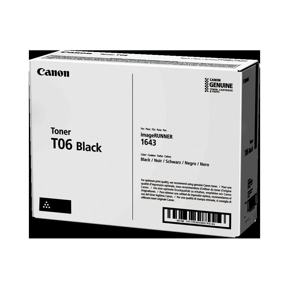 Canon T06 nero toner (3526C002)