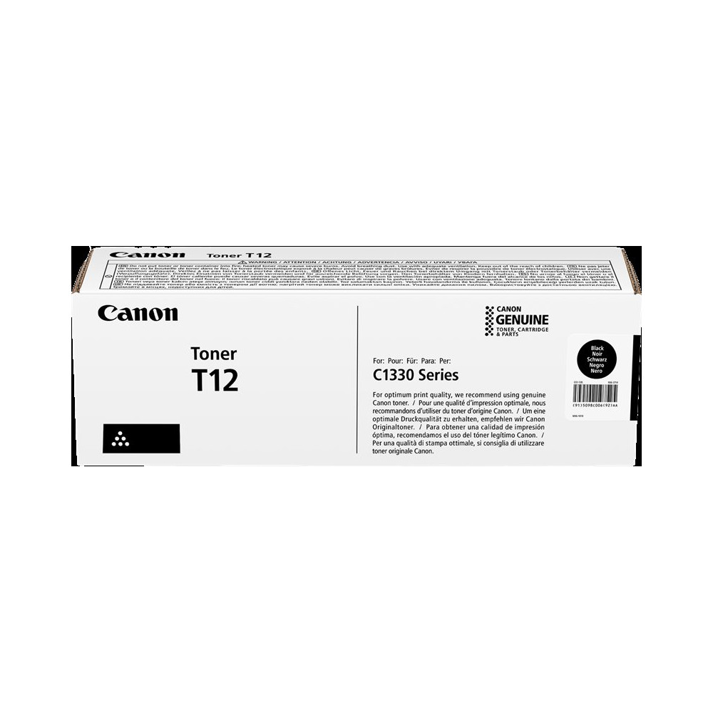 Canon T12 bk nero toner (5098C006)