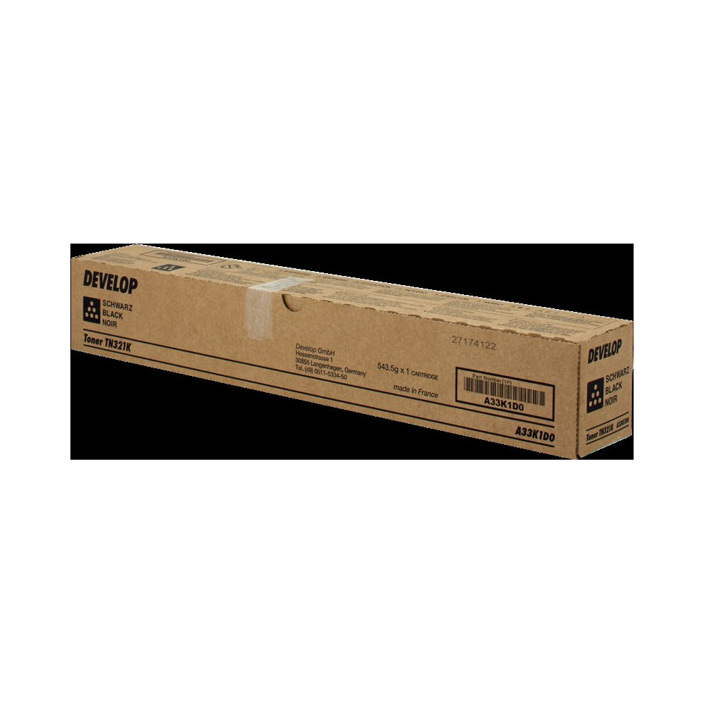 Develop TN-321k nero toner (A33K1D0)