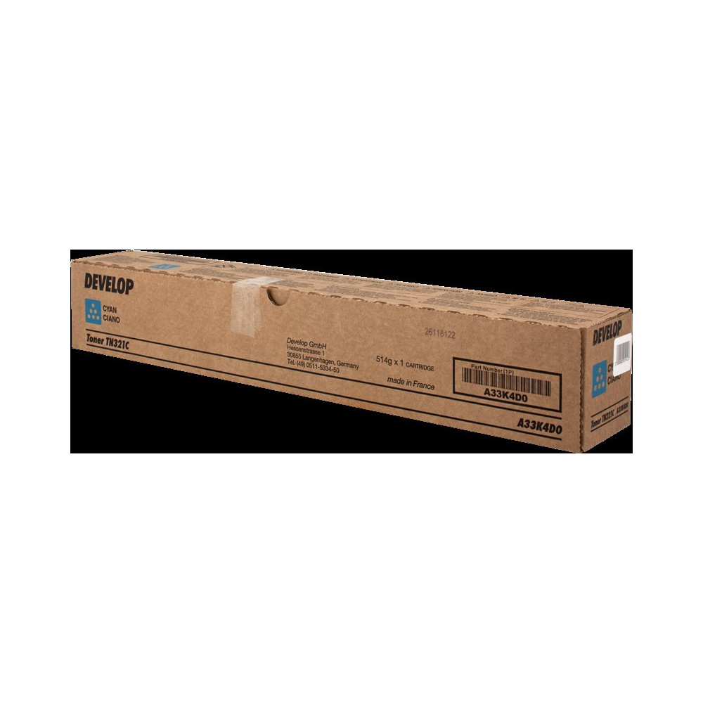 Develop TN-321c ciano toner (A33K4D0)