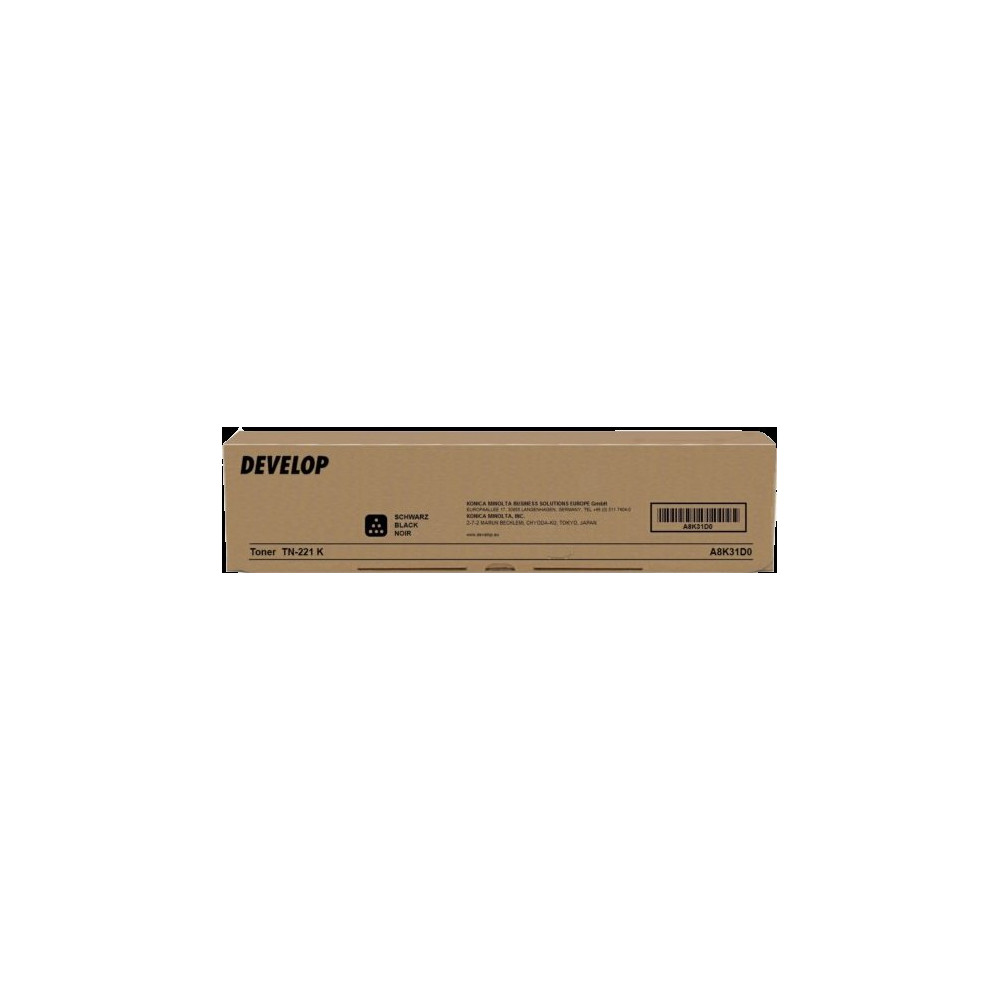 Develop TN-221K nero toner (A8K31D0)